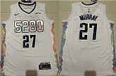 Men's Denver Nuggets #27 Jamal Murray White 2024-25 City Edition Stitched Jersey,baseball caps,new era cap wholesale,wholesale hats